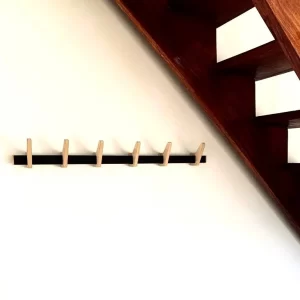 Perchero De Pared De 6 Soportes Beige