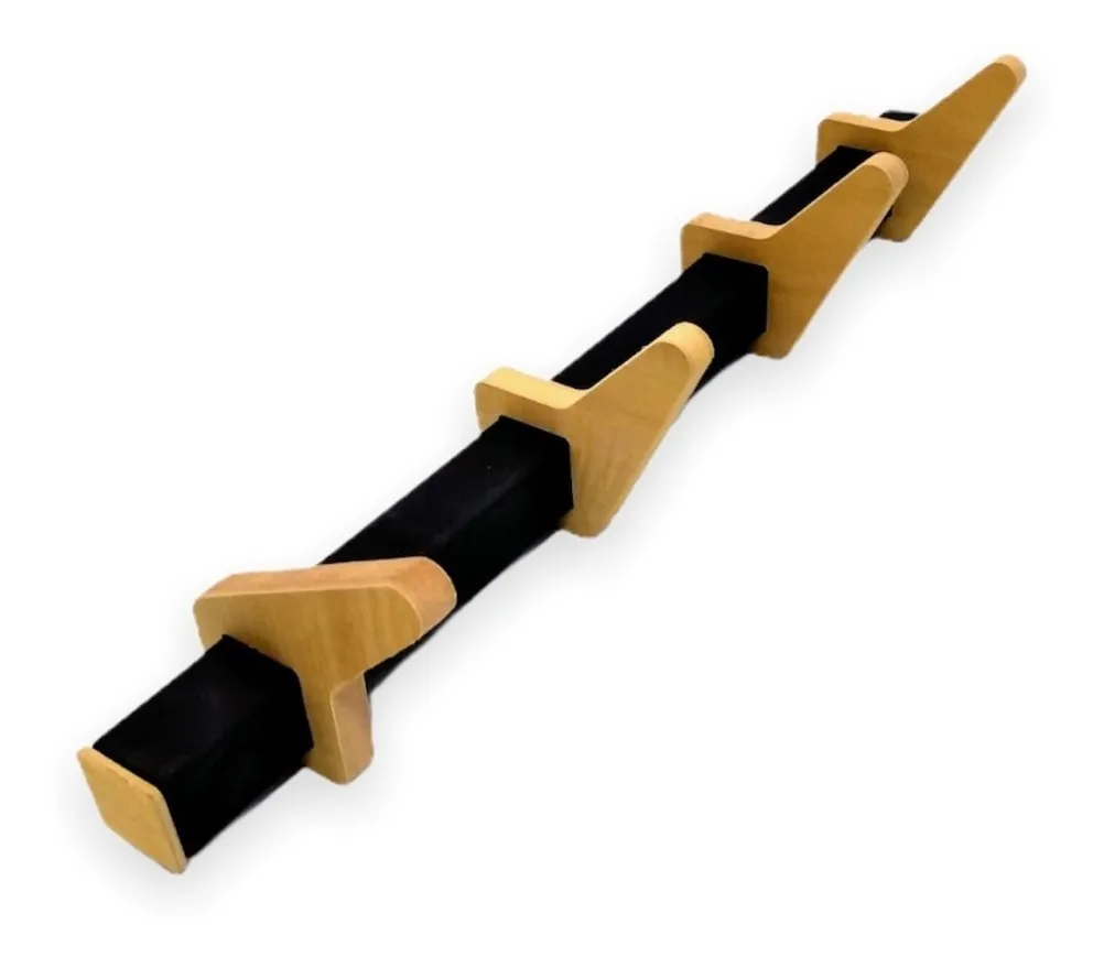Perchero De Pared De 4 Soportes Beige
