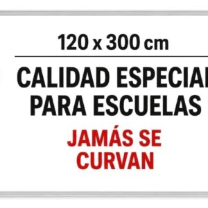 Pizarra Blanca 120x300