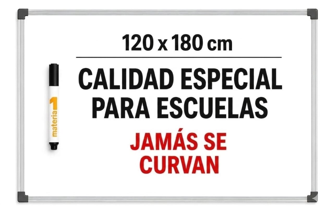 Pizarra Blanca 120x180
