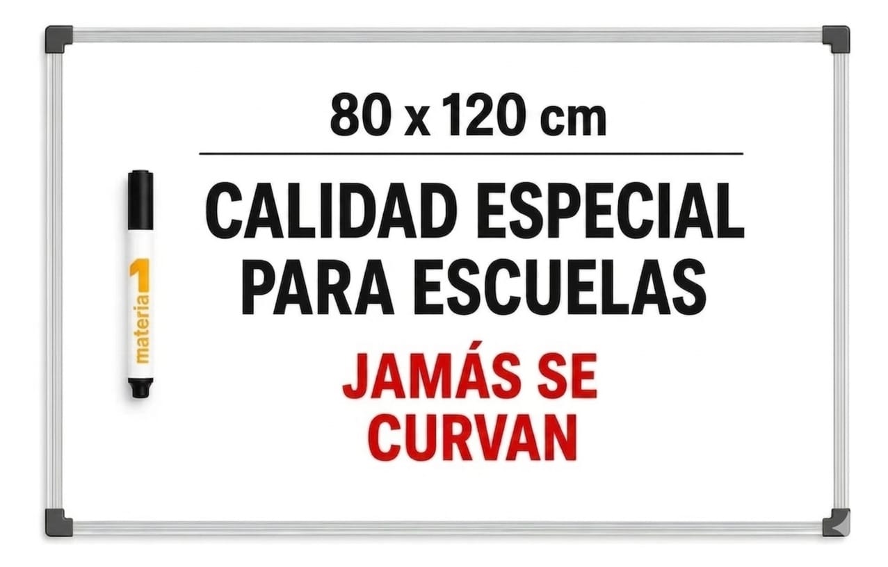 Pizarra Blanca 80x120